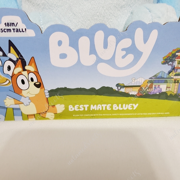 Moose Toys Toys Bluey Best Mate Bluey 8 Jumbo Plush Toy New Poshmark